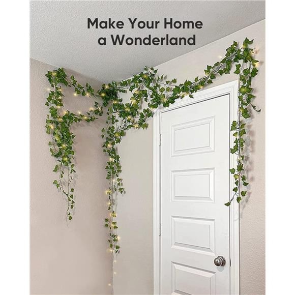 84Ft 12 Pack Artificial Ivy Garland Fake Plants, Ivy Leaves with CE Certified - Picture 6 of 6